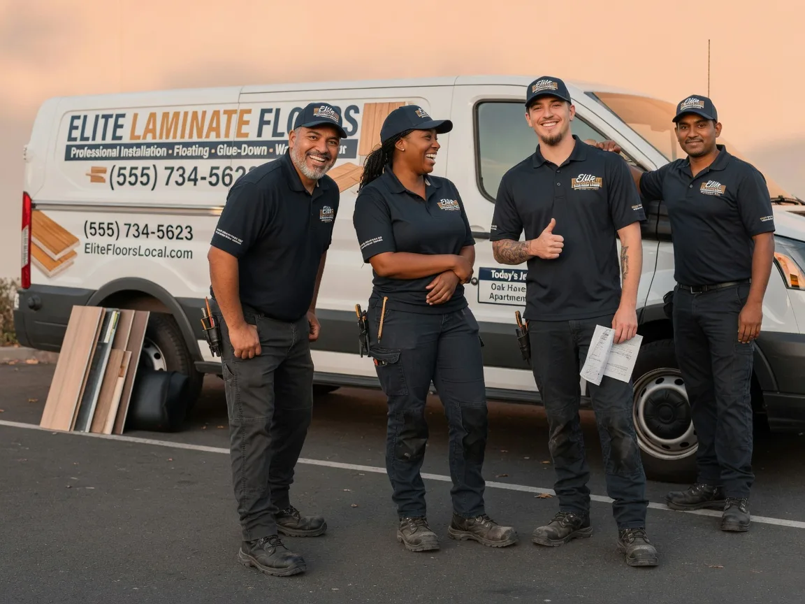 Laminate flooring installation company in Middletown, IA
